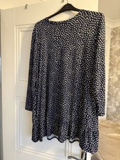 Ladies Navy And White Short