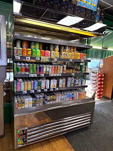 Open front refrigerated - front,
