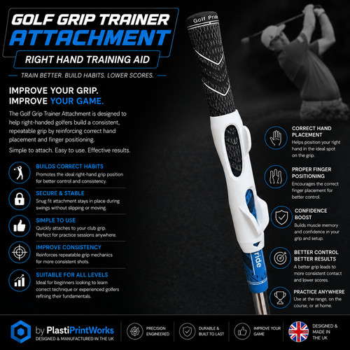 Golf grip right hand trainer - hand,