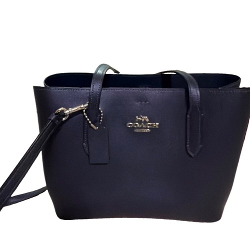 Coach blue medium tote bag - coach,