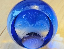 VINTAGE CAITHNESS GLASS Cobalt