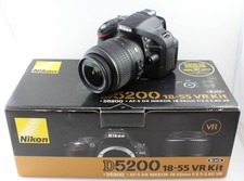 Nikon D5200 24.1 Megapixel DSLR Camera w/ 18-55mm f3.5-5.6G VR Zoom Lens -boxed