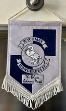 Vintage 90’s Wycombe Wanderers Football Club Small Pennant