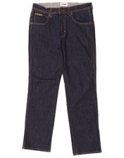 WRANGLER Mens Arizona Slim Jeans W32 L30  Navy Blue Cotton DR16