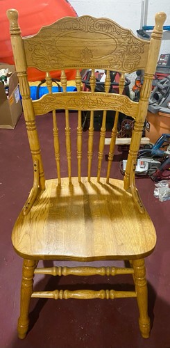 Vintage solid golden oak - solid,