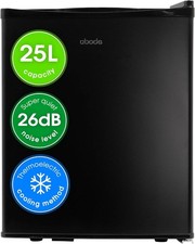 Abode A25THBC102B Mini Drinks Cooler Portable Quiet Table Top Cooler 25L Black
