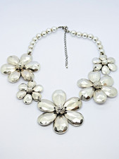 Chunky Floral beaded statement