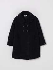 Monnalisa Girls Black Wool 3/4