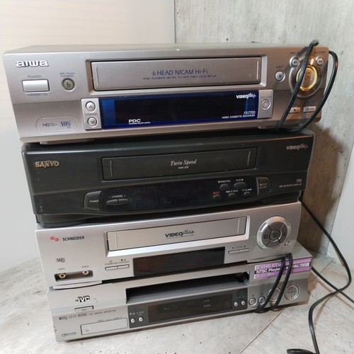 Job lot vhs vcr cassette - job,