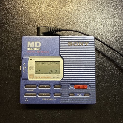Sony r90 portable minidisc - mz-r90,