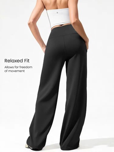 Women wide leg yoga pants - yoga,