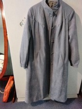 Ladies Coat Size  16 Pale Blue