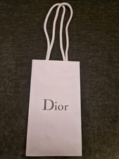 Dior White Pebble Small Paper