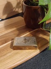 Musical Powder Compact Vintage