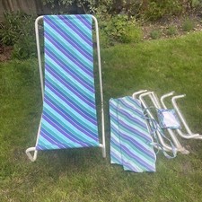 Vintage Deck Chairs Striped