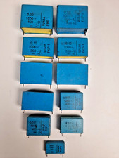 11x WIMA FKP-1 & ERO MKP Capacitors 0.047µF–2.2µF | Hi-Voltage Audio Film Lot