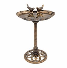 Bronze effect bird - bath, strong