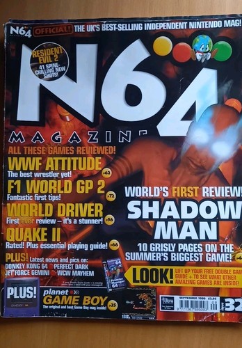 N64 magazine issue - magazine, 32