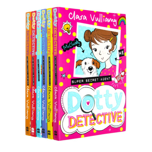 Dotty detective book set by - dotty, 6