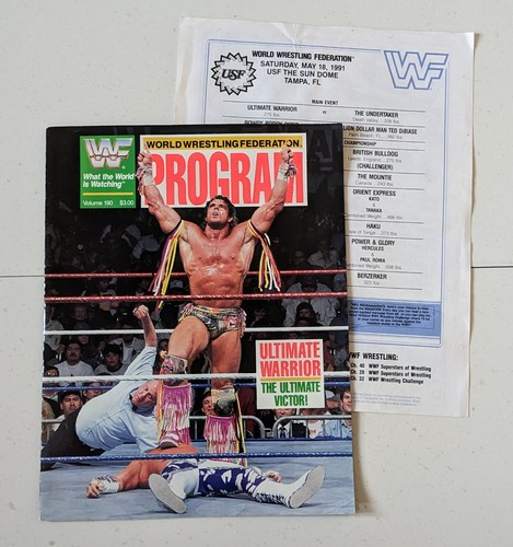 Wwf wwe program vol - wwe,