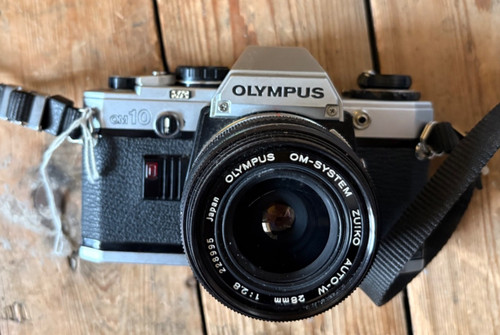 Vintage olympus om10 35mm slr - olympus,
