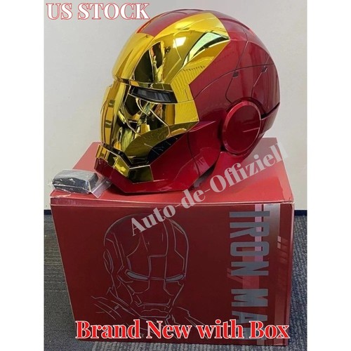 Autoking iron man mk5 helmet - autoking,