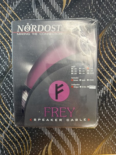 Nordost frey speaker - speaker, cables