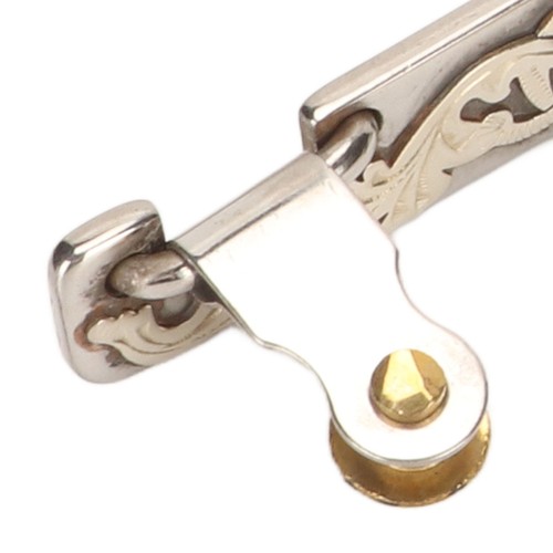Pair horse spurs stainless - pair,