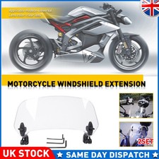 2x Motorcycle Clip Windshield