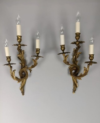 Pair large antique french - pair,