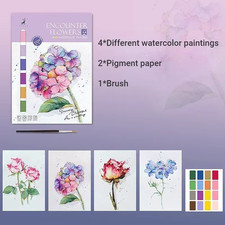 Watercolor Painting DIY Set of