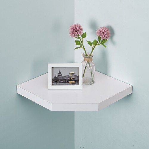 Corner floating wall shelf - corner,