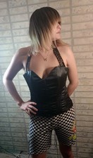 BURLESK Black Corset Basque