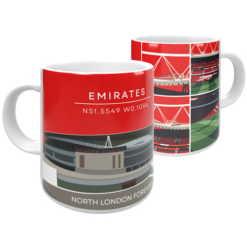 Arsenal mug emirates stadium - arsenal,