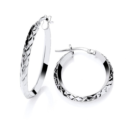 Sterling silver diamond - silver,