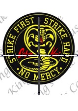 Cobra Kai Edible cake topper