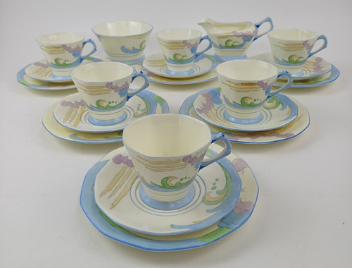 Art deco plant tuscan china - plant, 20