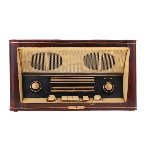 Old fashion iron radio - old-fashion, model