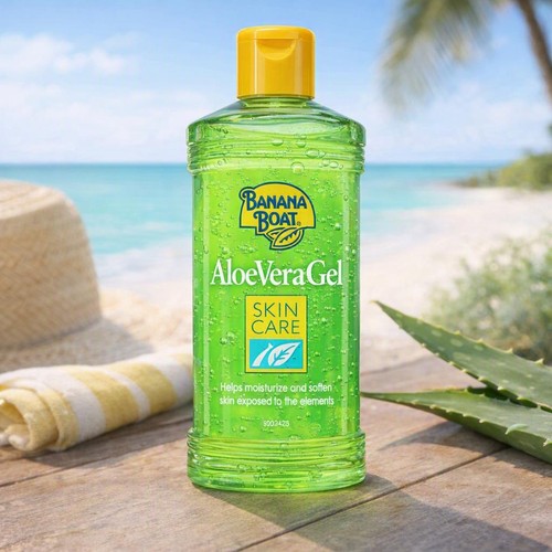 Banana boat after - boat, aloe