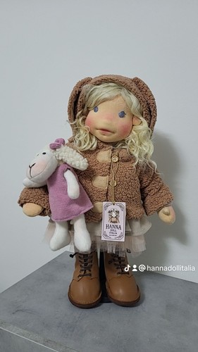 Ooak waldorf doll handcrafted - ooak,