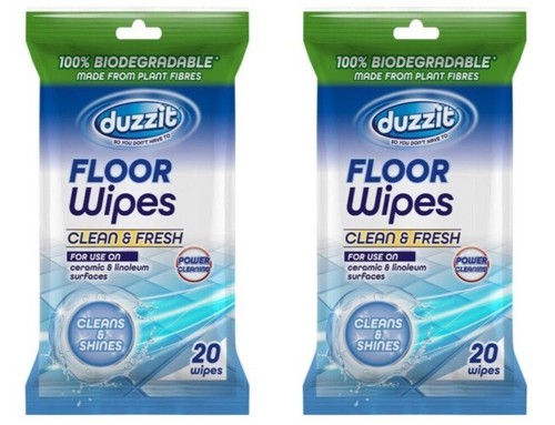 40x duzzit floor wipes clean - 40x,