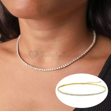 Tennis Choker Chain Necklace
