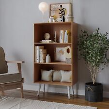 Wide 3 Tier Bookcase Storage