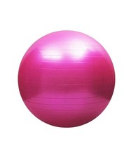 Pink Exercise Birthing Yoga Ball 55cm Anti Burst & Anti Slip Large Swiss Ball