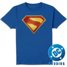 Official DC Studio Superman Logo T-Shirt (2025) Sizes M - XXL (Blue)