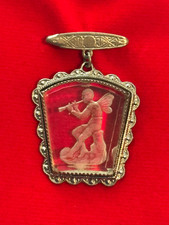 Vintage Carved Resin Fairy