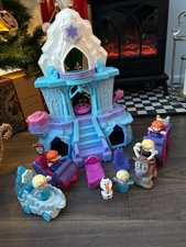 FISHER PRICE LITTLE PEOPLE FROZEN CASTLE - LIGHTS & SOUNDS