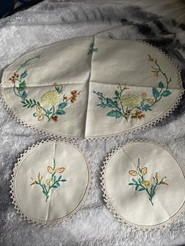 Vintage 3pc embroidered - vintage,