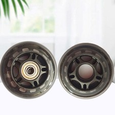 2X MICRO MAXI SCOOTER REPLACEMENT REAR WHEELS - Incl Rubber Sealed Bearings