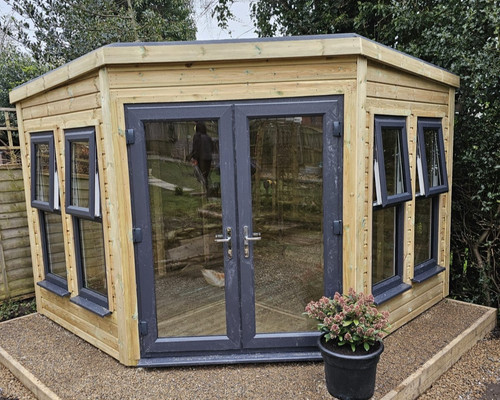 10x10 corner garden summer - 10x10,